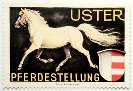 Soldatenmarke 2.WK, Pferdestellung Uster, Wi Pf 47