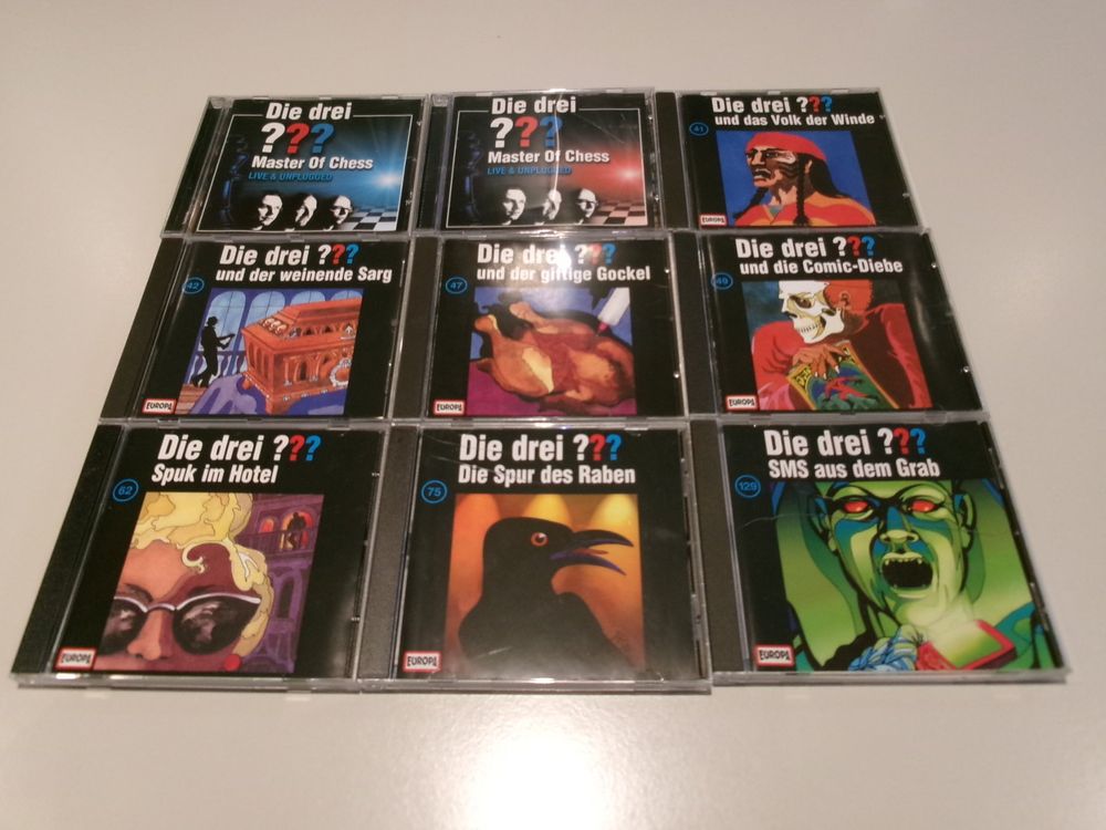 9 x CDs / Die drei ??? / die drei Fragezeichen / Klassiker (Gebraucht ...