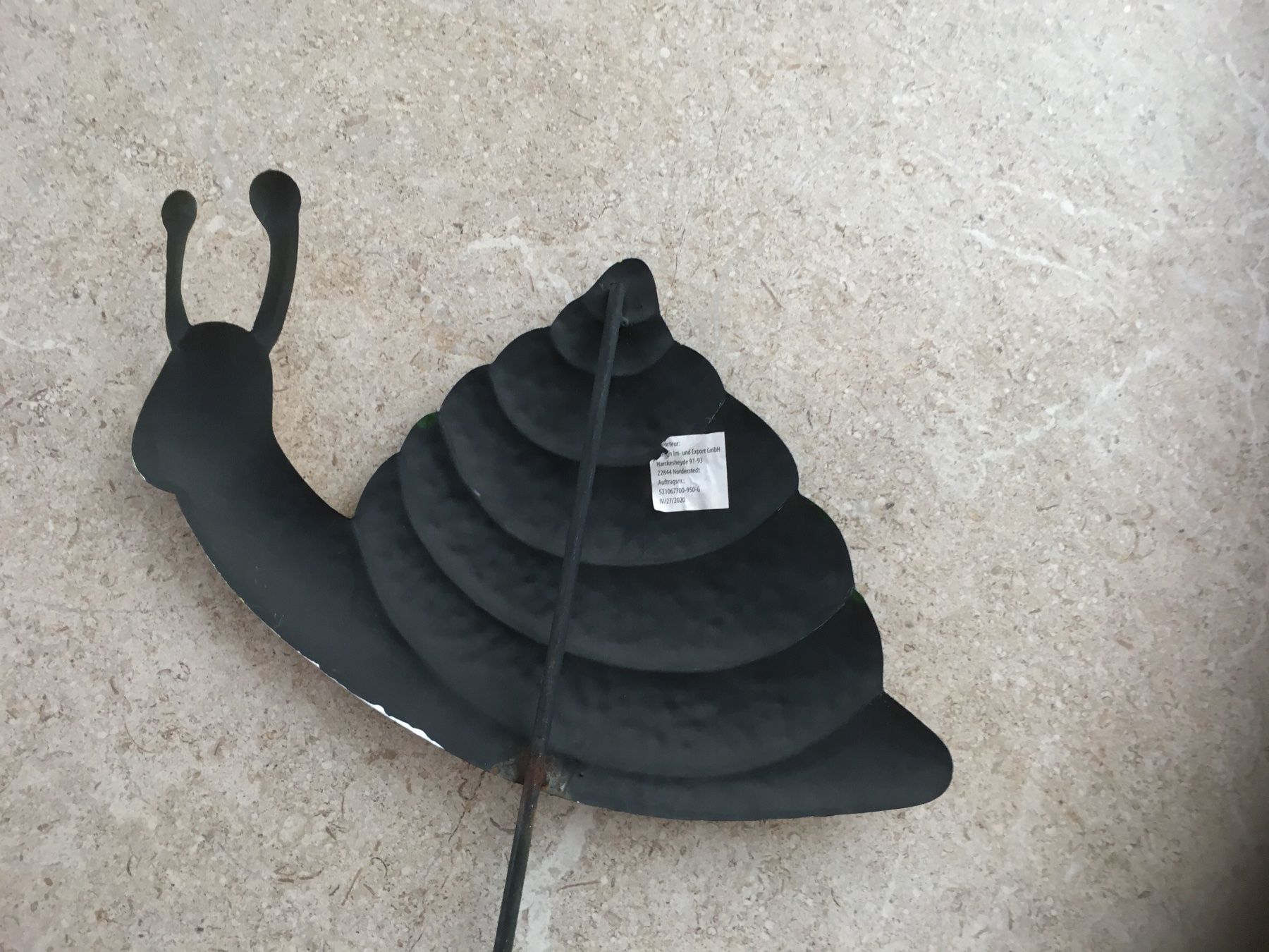 Statuette: Garten Deco Stab Schnecke – Usato da Gächlingen venduto da Tara_devi 4