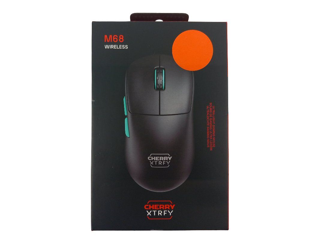 Maus: CHERRY xtrfy M68 Wireless Black Maus – Gebraucht aus Hünenberg von Restwert_Zug