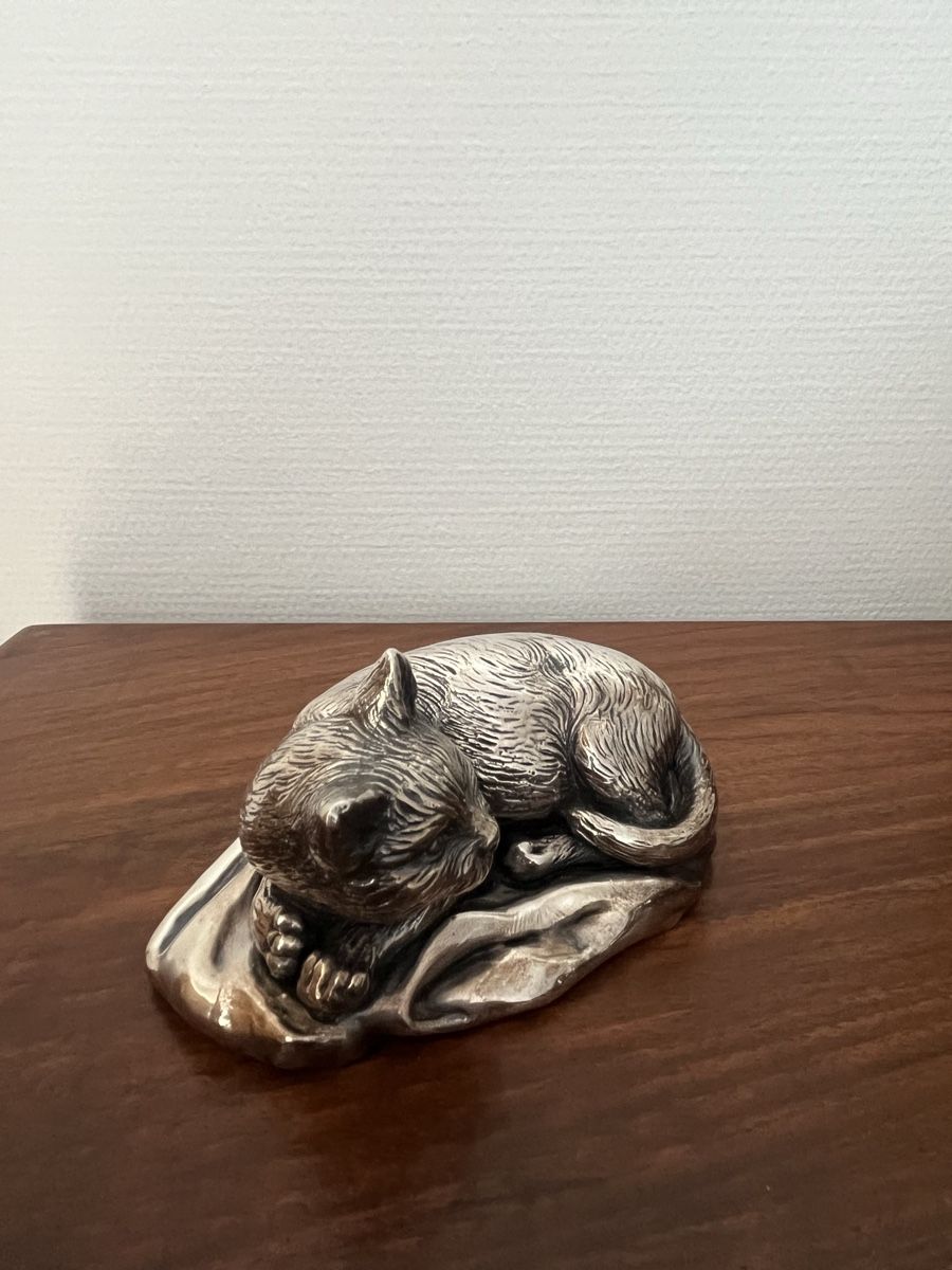 Statuette: Silber 925 Katze signiert – Usato da Giffers venduto da uhlenhaut 4