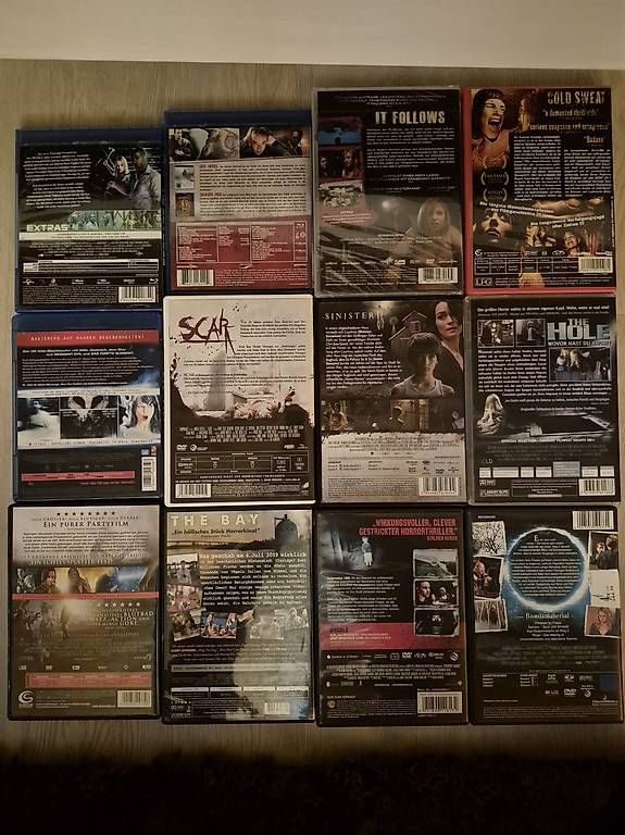 Tutti i DVDs: Horrorfilme auf DVD und Blu-ray – Usato da Grenchen venduto da Progwarts 2