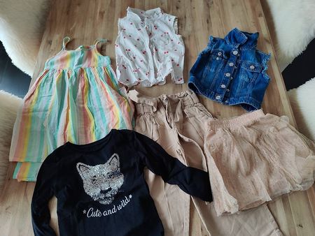 Mädchen Kleiderpaket, Grösse 110/116, Zara,WE, OVS, HundM...