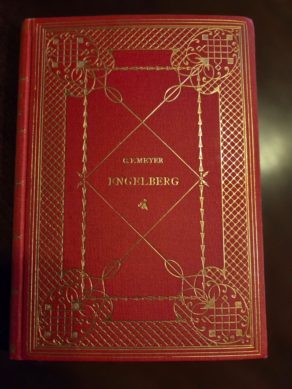 Libri: C.F. Meyer Engelberg 1904 12. Aufl. Schmuckband – Usato da Aldesago venduto da lusuardi