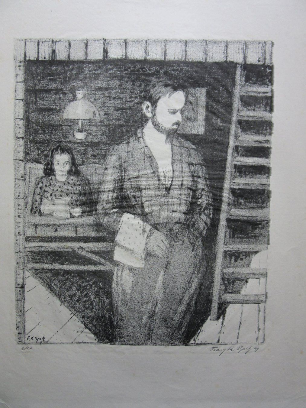 Grafica & Litografie: FRANZ K. OPITZ// REF.MN74 – Usato da Gersau venduto da kunst-online