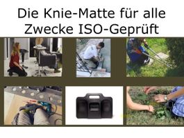 Genibus Knieschoner Kniematte ISO Zertifiziert EN 14404
