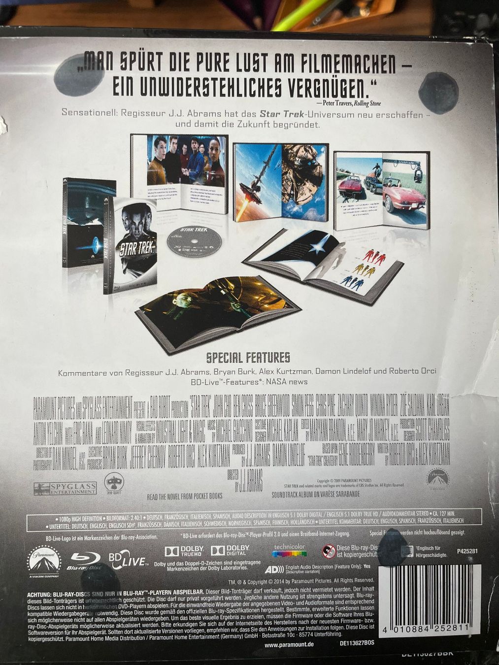 Tutti i DVDs: Star Trek (2009) blu-ray mediabook – Nuovo e nell'imballaggio originale da Vevey venduto da c_lathion 1
