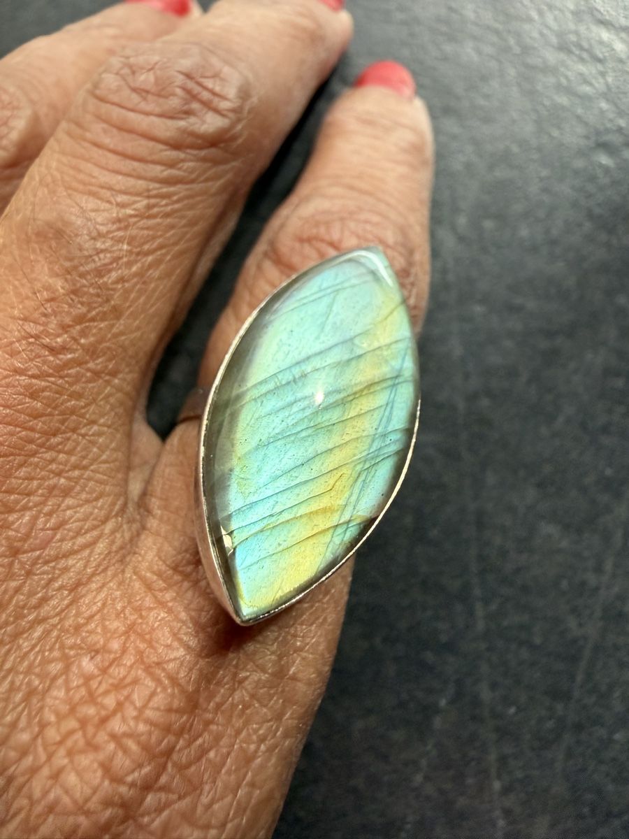 Ringe: Labradorit Ring  – Gebraucht aus Oberhof von RealStone 5