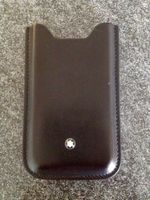 iPhone Lederetui für iPhone 4s schwarz