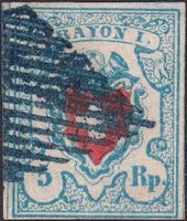 Rayon I: T.22 U-RU 17II.1.05 (Karton-Papier) mit ATTEST
