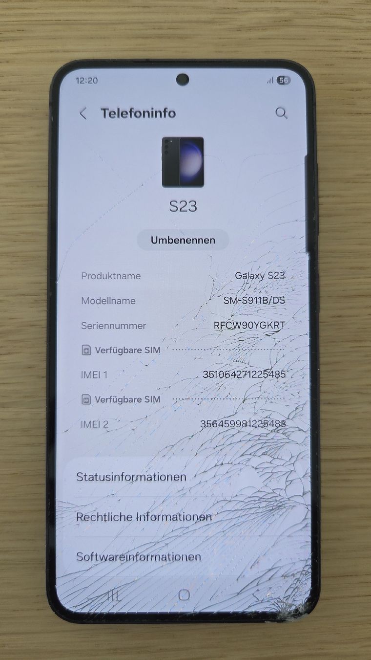 Samsung Handys / Smartphones: Samsung Galaxy S23 – Defekt aus Schachen LU von Roschi.m 2