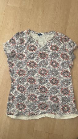 Damen T-Shirt Tom Tailor bedruckt Grösse M