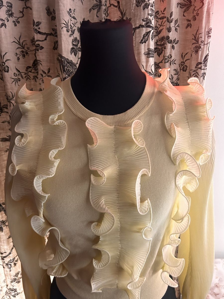 Maglioni & Felpe: ZARA GELBER PULLI/SWEATER/BLUSE/TOP – Nuovo (secondo la descrizione) da Luzern venduto da Suneha 1