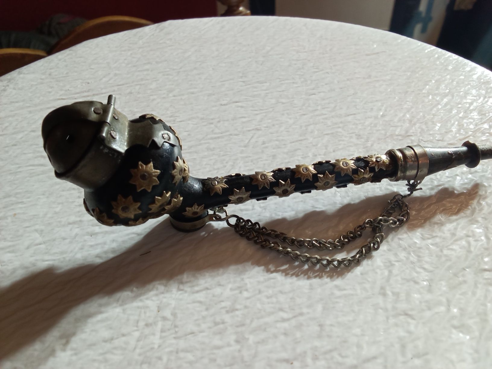 Pipe & Accessori: Appenzeller Pfeife mit Blumen – Usato da Ballwil venduto da Lunahimmel 3