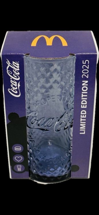 Violette Coca-Cola Glas Limited Edition 2025, neu original (Neu und ...