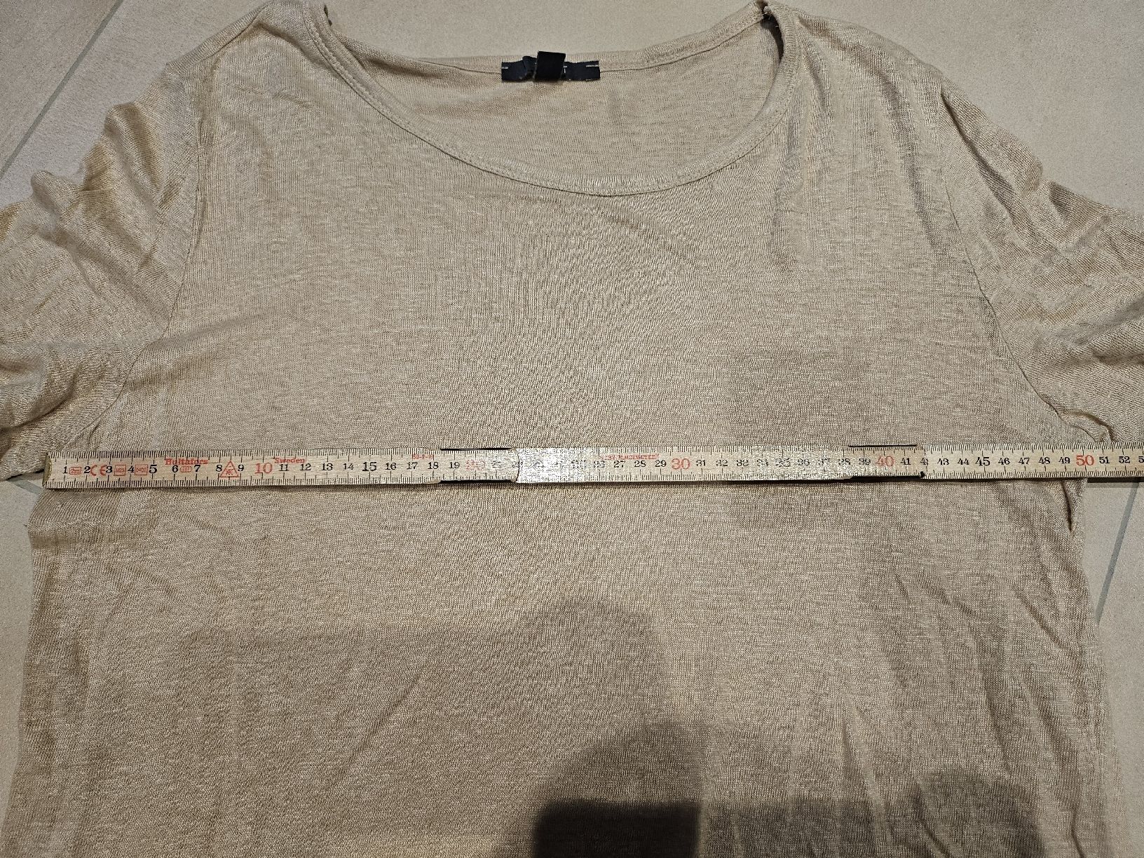 Esprit T-shirt: Esprit Leinenshirt gr.XL beige – Usato da Allschwil venduto da na.wi.90 2