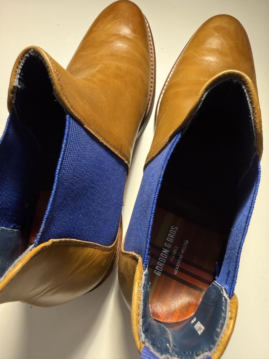 Scarpe da uomo: Stiefeletten Gordon & Bros Neu cognac Grösse 41 – Usato da Zürich venduto da Jamezone 7