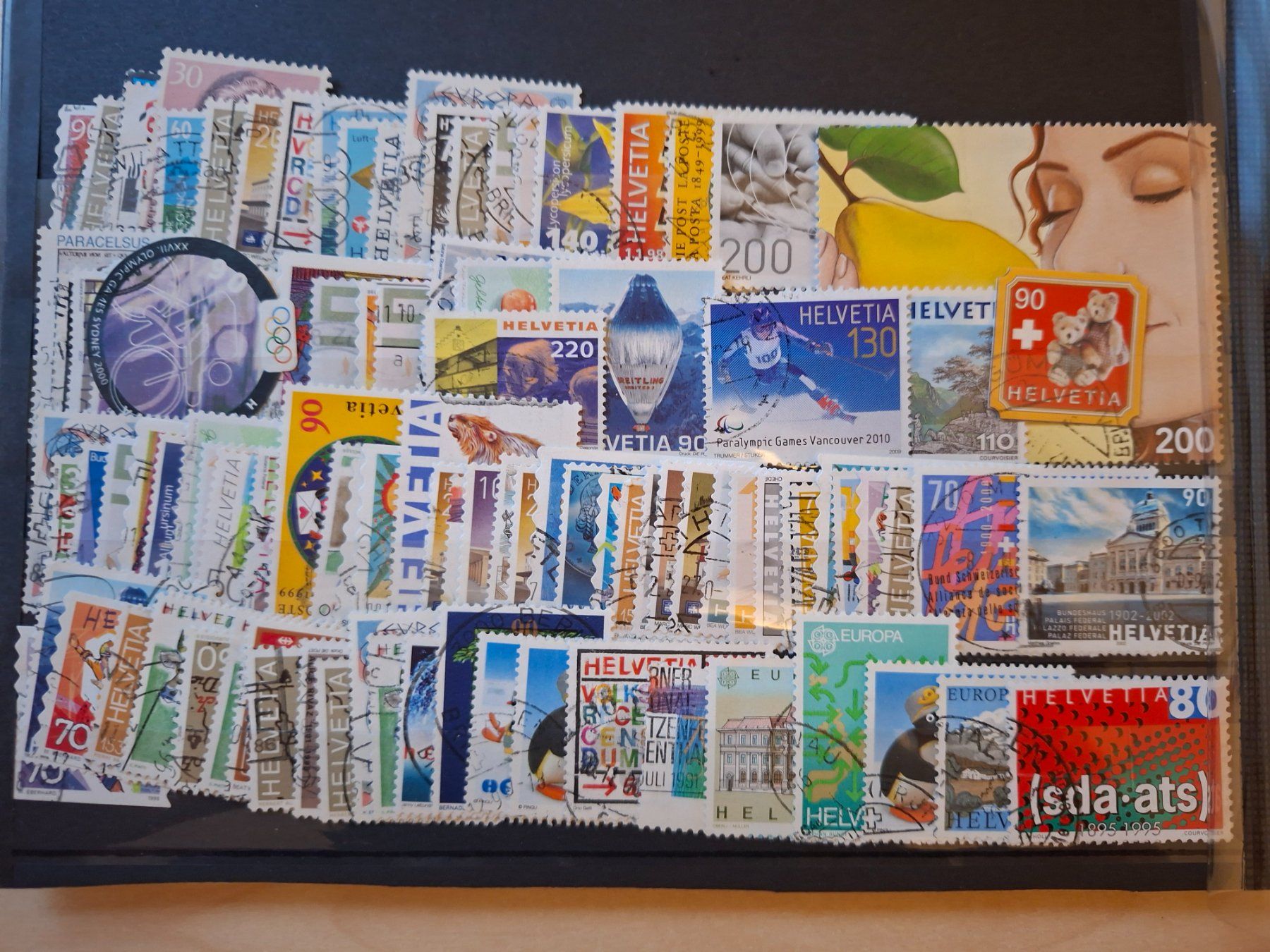 Alle Briefmarken: Schöne Marken CH. – Gebraucht aus Glashütten von Christheswiss