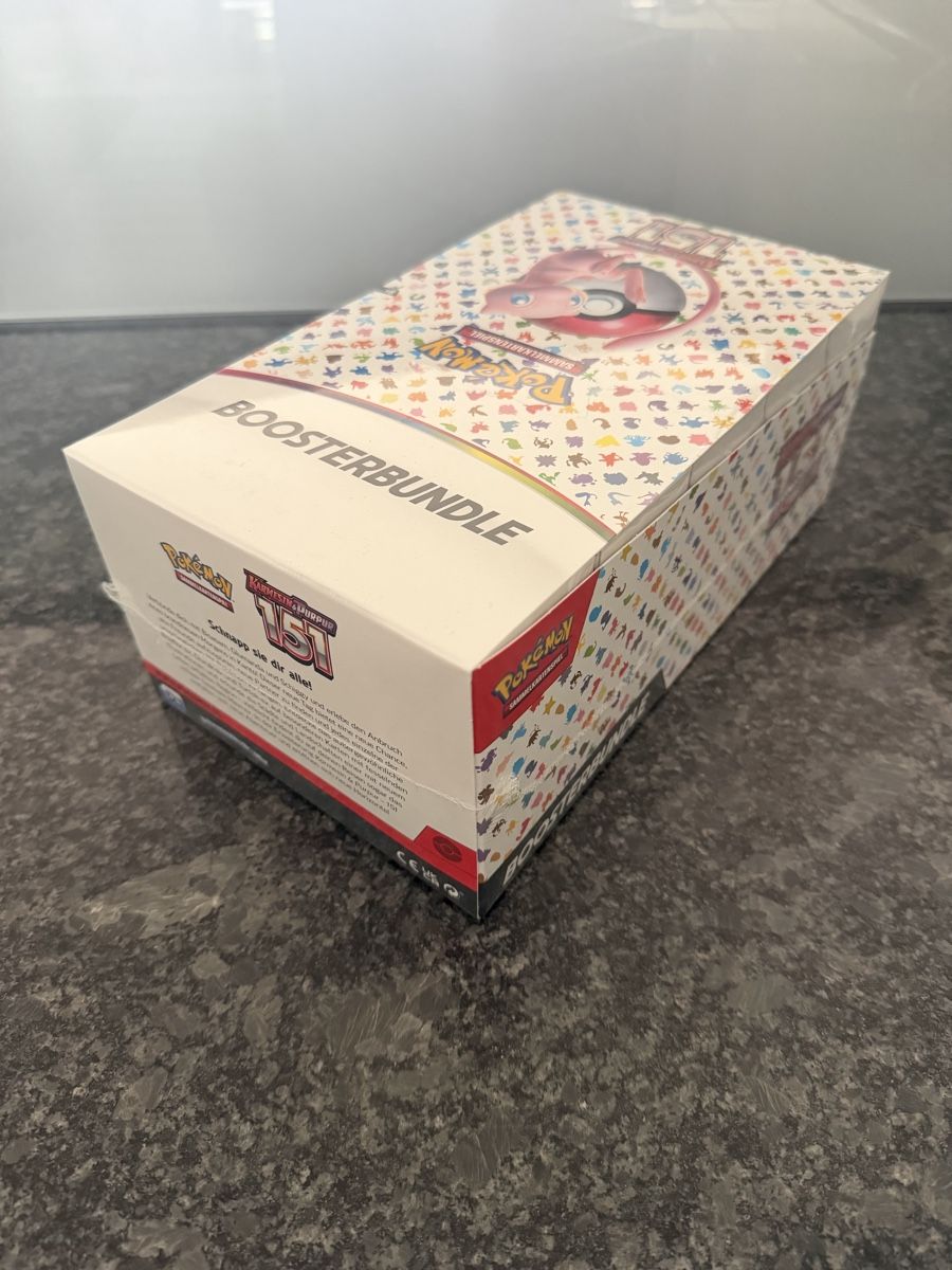 Pokémon Carte collezionabili: Pokemon 151 Booster Bundle Display sealed (DE) – Nuovo e nell'imballaggio originale da Schaffhausen venduto da solequart 3