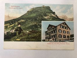 Gasthaus Höhenkasten mit Gipfel Appenzell 1906