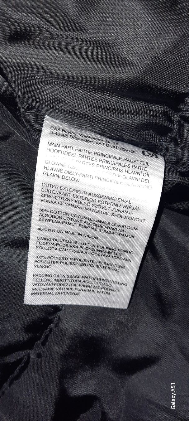 C&A Giacche & Cappotti: C&A Winterjacke dunkelblau Gr 170 – Difettoso da Wädenswil venduto da H2H_Secondhandshop 8