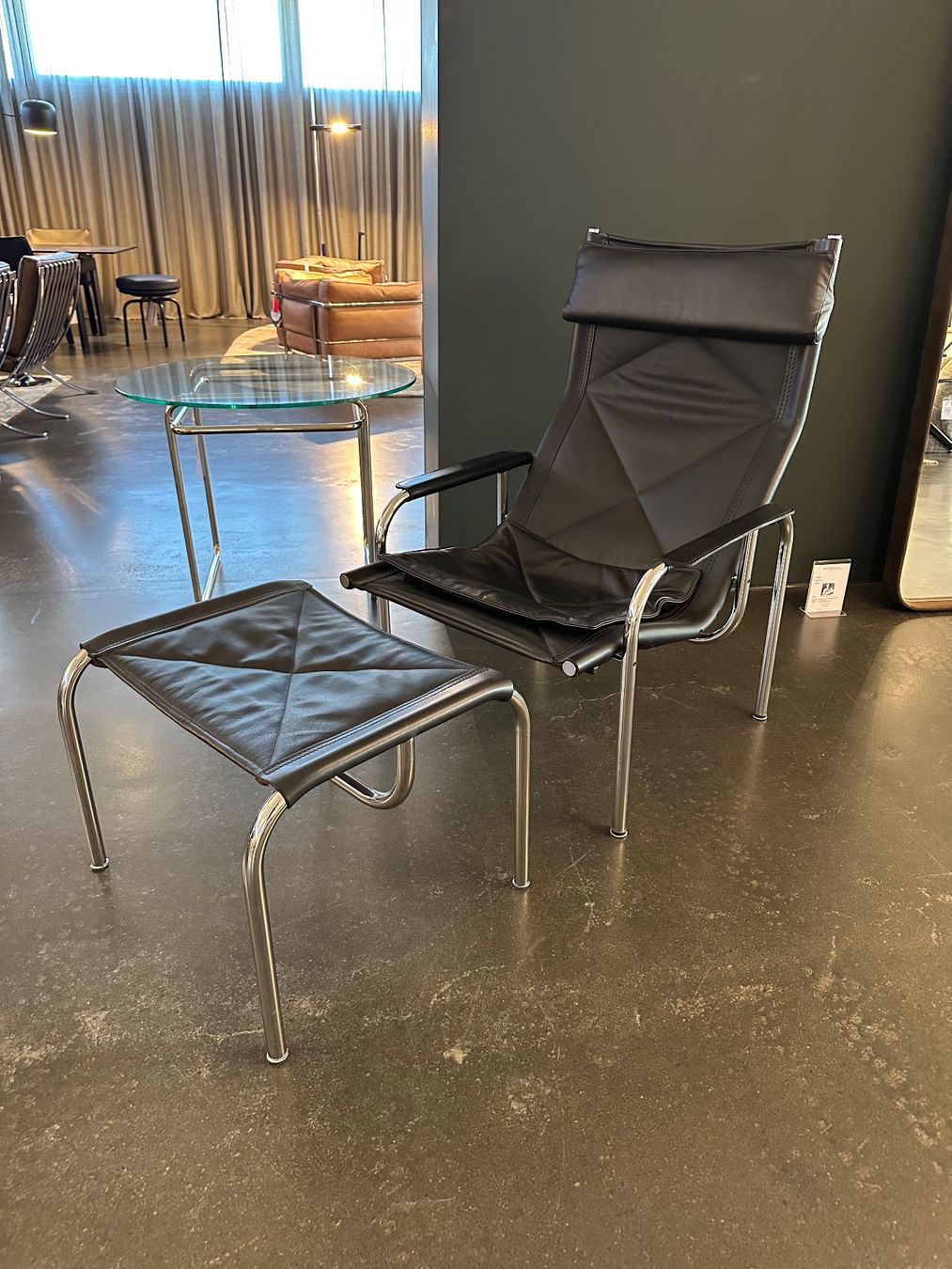 Eichenberger Fauteuils: STRÄSSLE Hochlehnsessel und Hocker EICHENBERGER – Neuf (Voir description) à Kriens par AmreinWohnen