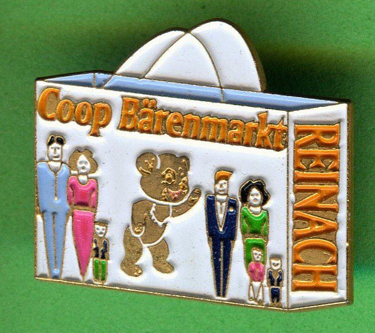 Plaquettes & Badges: Coop  Bärenmarkt  REINACH – D'occasion à Winterthur par Sammleroase