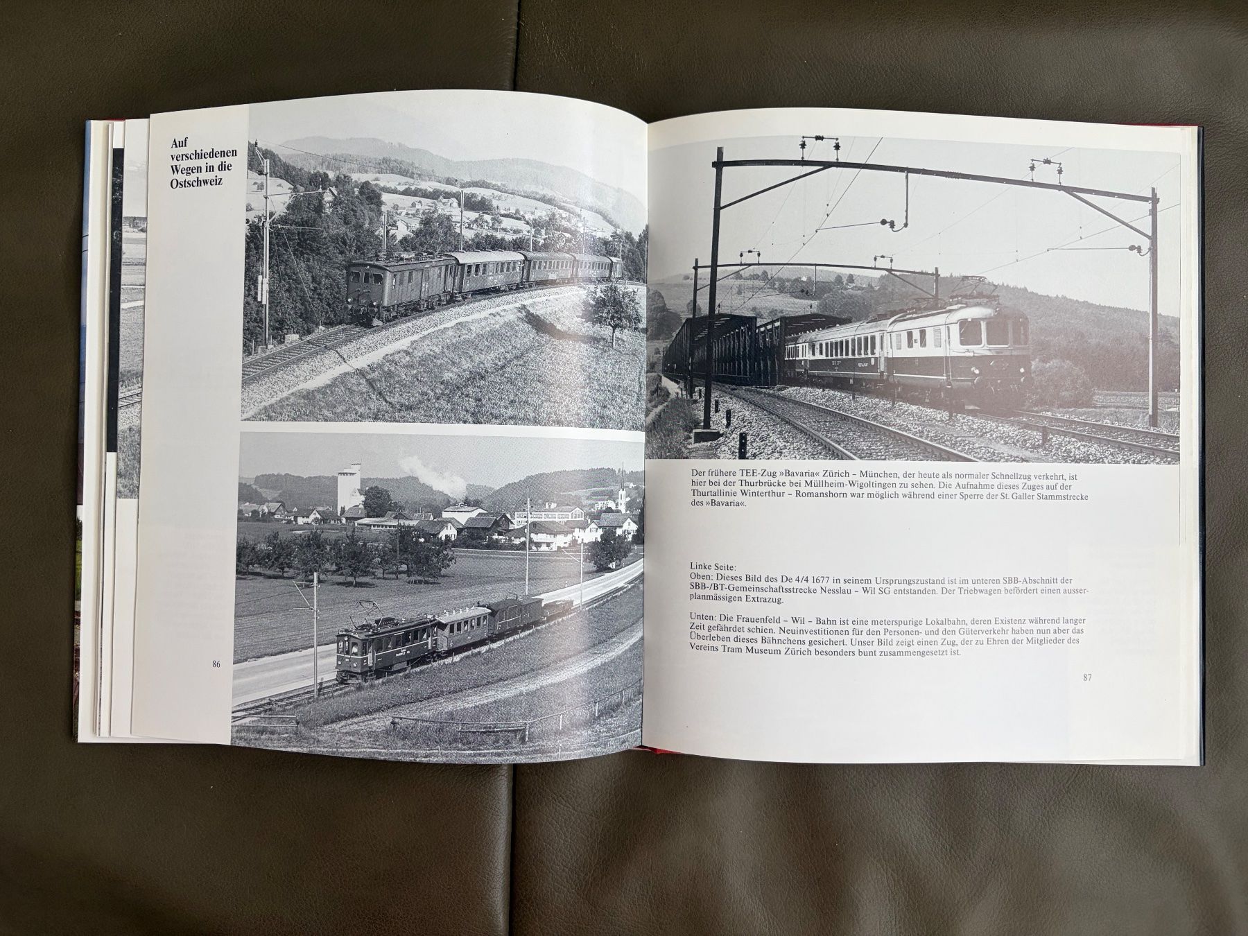 Libri: Buch Schweizer Bahnen. Schweizer Landschaften – Usato da Nunningen venduto da anclaudia 7