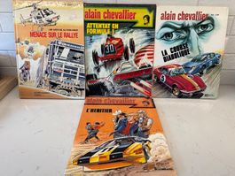 Lot de 4 bandes dessinées Alain Chevallier Lombard