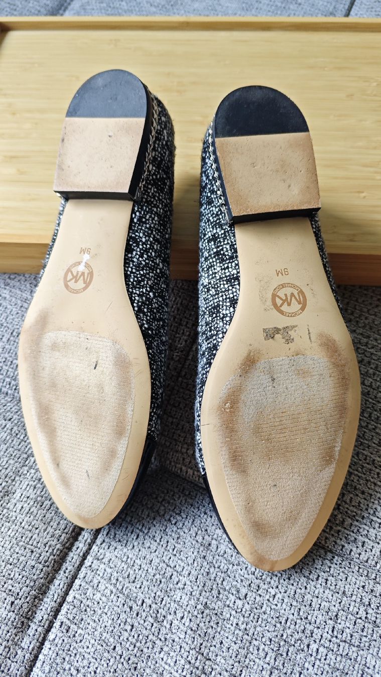 Michael Kors Scarpe da donna: Michael Kors Flats, Black & White Tweed, Size 39 – Nuovo (secondo la descrizione) da Zürich venduto da alu_dzr7 6