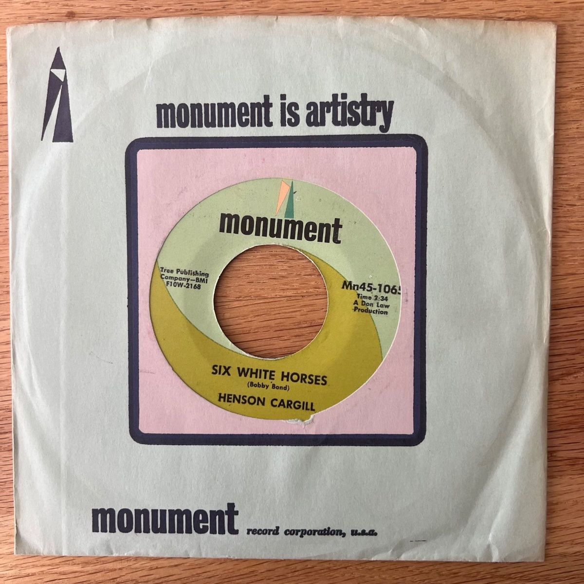 Dischi in vinile: Henson Cargill - Row Row Row / 1. US-Press. 1968 – Usato da Gais venduto da soundcave57