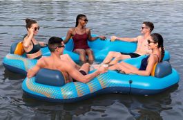 HAMMER - NEU! Schwimminsel für 5 Personen