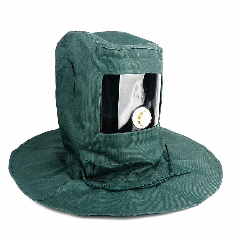 Gesichts- und Gehörschutz: Anti Wind Sandstrahl haube Helm Schutz Maske – Neu (gemäss Beschreibung) aus Kirchdorf AG von Restposten110 4