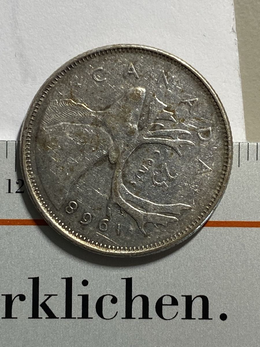 Toutes les monnaies: Canada - 25 cents - 1968 - Elisabeth - AG  – D'occasion à Payerne par Mike1682 3