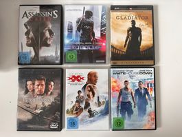 Assassin's, RoboCop,  Gladiator, White House Down usw.