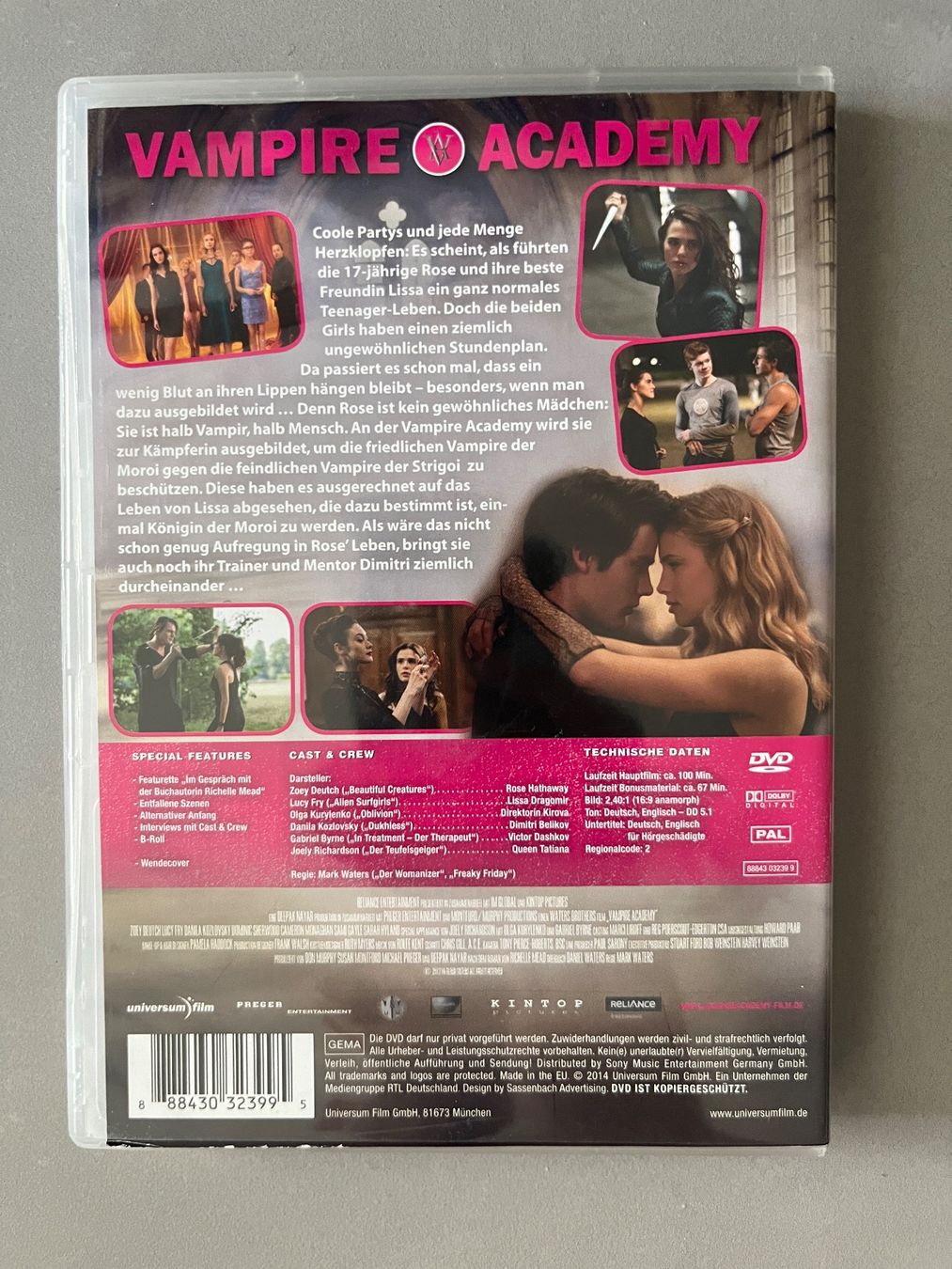 Alle DVDs: Vampire Academy (2014) DVD 📀 – Neu (gemäss Beschreibung) aus Sierre von black.box 1