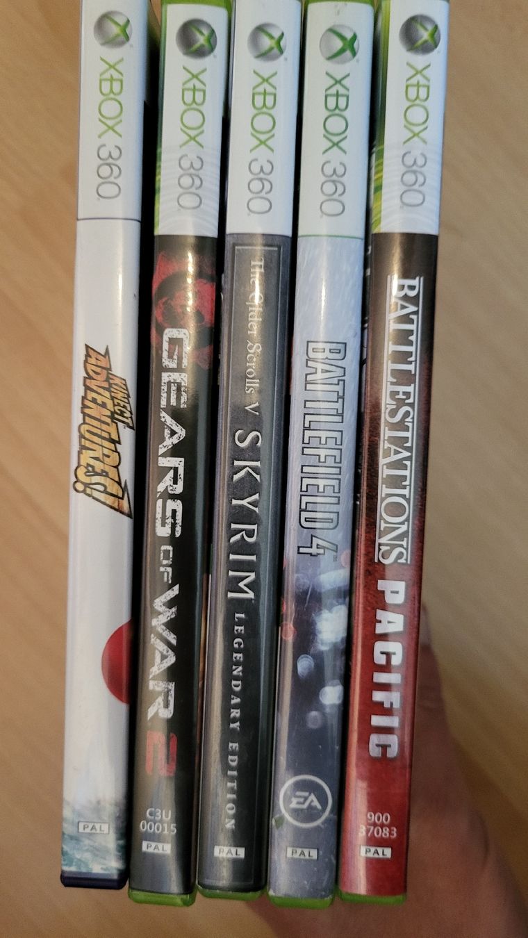 Giochi: X box 360 Spiele Sammlung 5x Kompl. – Usato da Biel/Bienne venduto da Retrohr 5