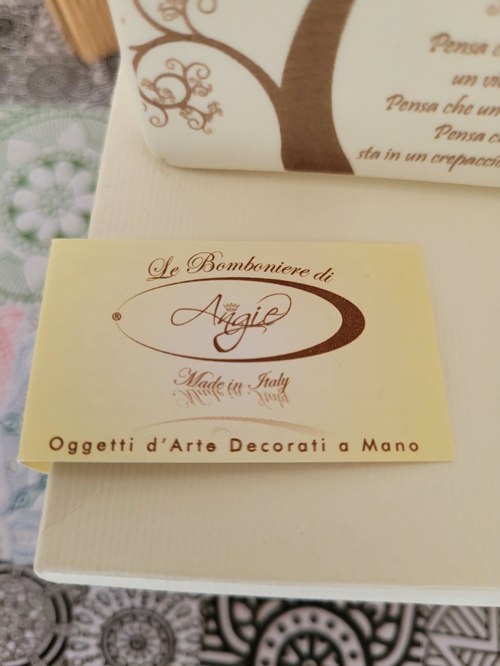 Tutte le decorazioni: 11 Bomboniere Baum des Lebens – Nuovo e nell'imballaggio originale da Niederwangen BE venduto da f.papalo 4