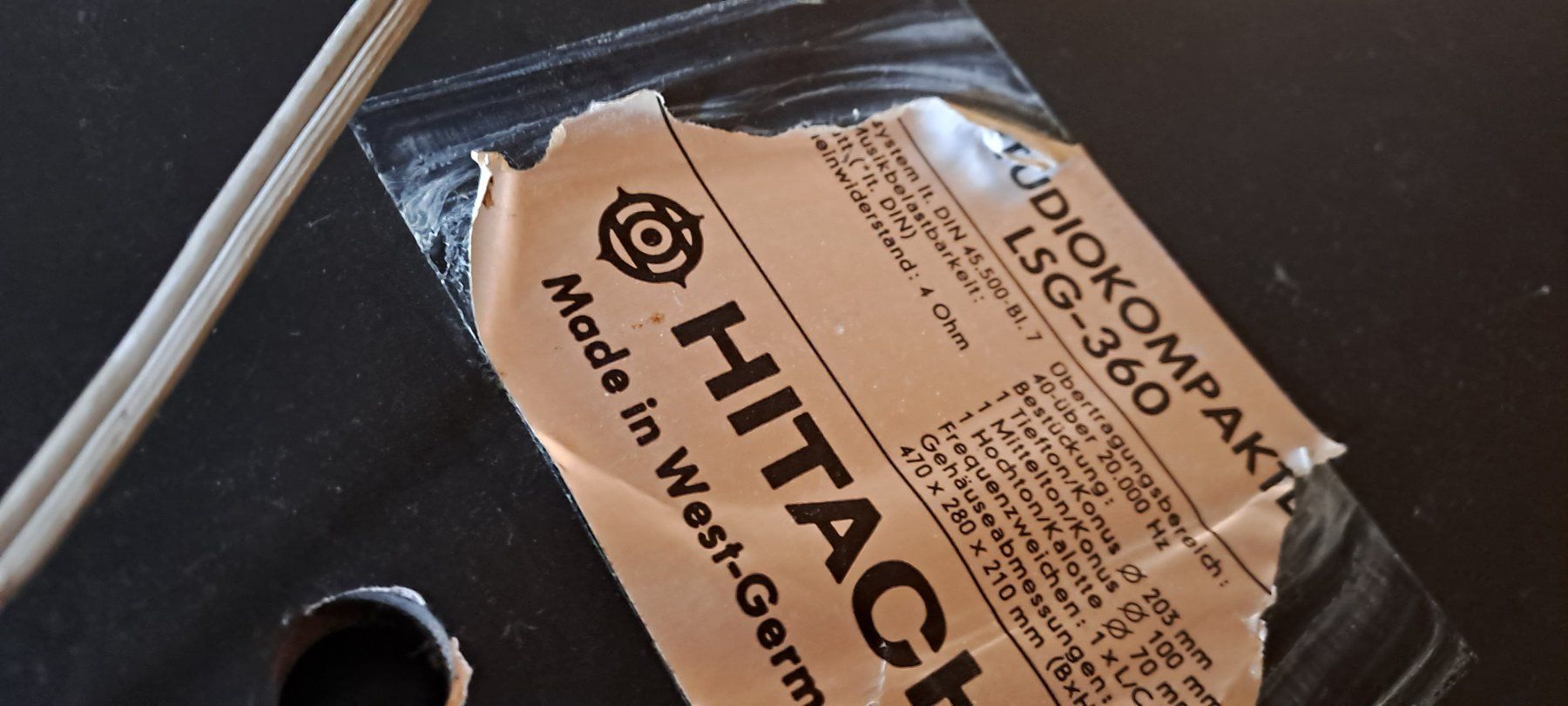 Hitachi Casse acustiche: Hitachi LSG-360 4x – Usato da Unterentfelden venduto da 13_Lukullus 3