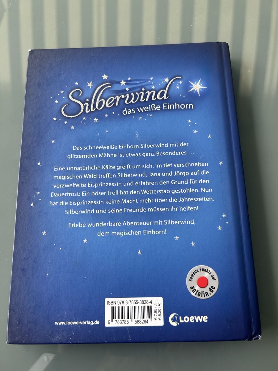Libri: "Silberwind das weisse Einhorn" Kinderbuch – Usato da Bassersdorf venduto da Shelby70 2