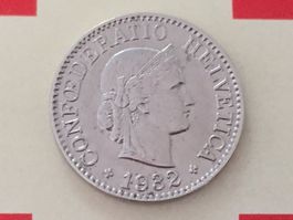 10 Rappen 1932 Ni, vz, nur 3,5 Mio!