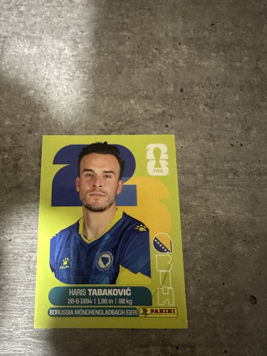Panini Carte collezionabili: BIH 20 , FIFA WORLD CUP 2026 PANINI  – Nuovo (secondo la descrizione) da Frauenfeld venduto da 1PegPeg1