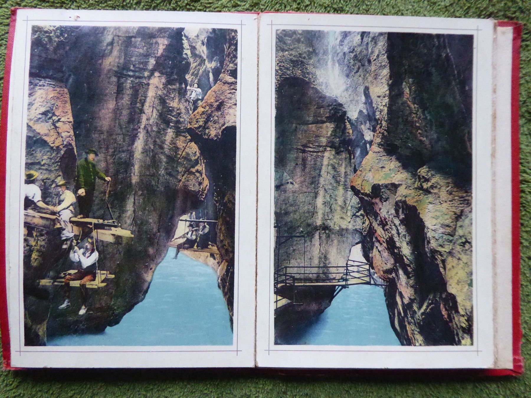 Dokumente: Aareschlucht. Leporello, ca. 1910? – Gebraucht aus Affoltern am Albis von Cadorso 2