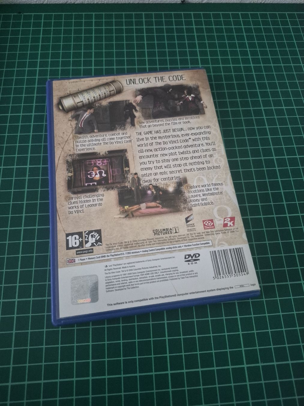 Sony Giochi: The Da Vinci Code - PS2 Game - Excellent Condition.  – Usato da Meyrin venduto da Retro-GZ 2