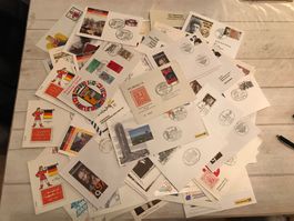 100 FDC / Jubiläumsbriefe Deutschland (200-30)