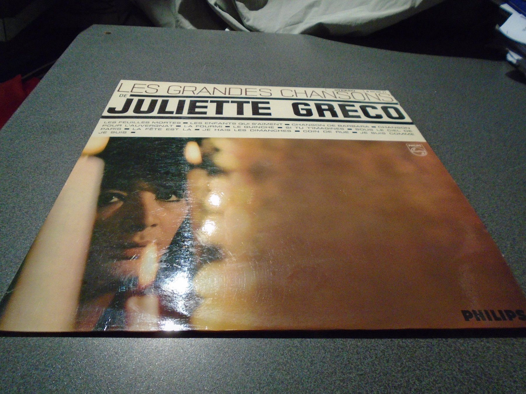 Dischi in vinile: Schallplatte Grandes Chansons, Juliette Gréco – Usato da Zürich venduto da abraxas1291