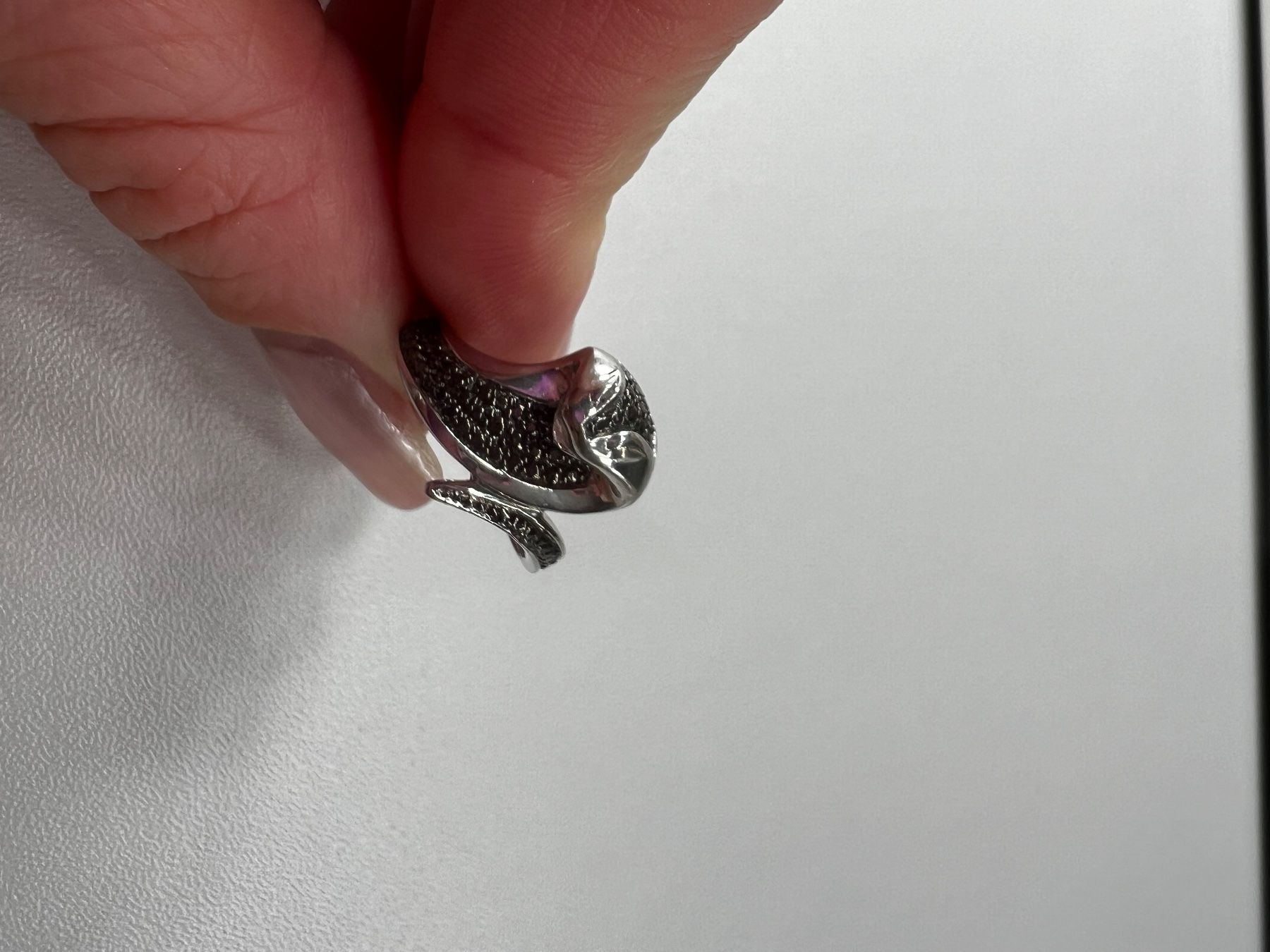 Anelli: Silber Ring Schlange Grösse 52/12 – Usato da Zürich venduto da C.Bir