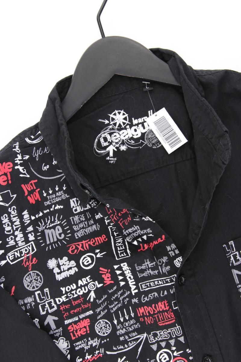 Chemises: Desigual Langarmhemd Gr. L schwarz – D'occasion à Neustadt an der Waldnaab par SecondLifeFashion 1