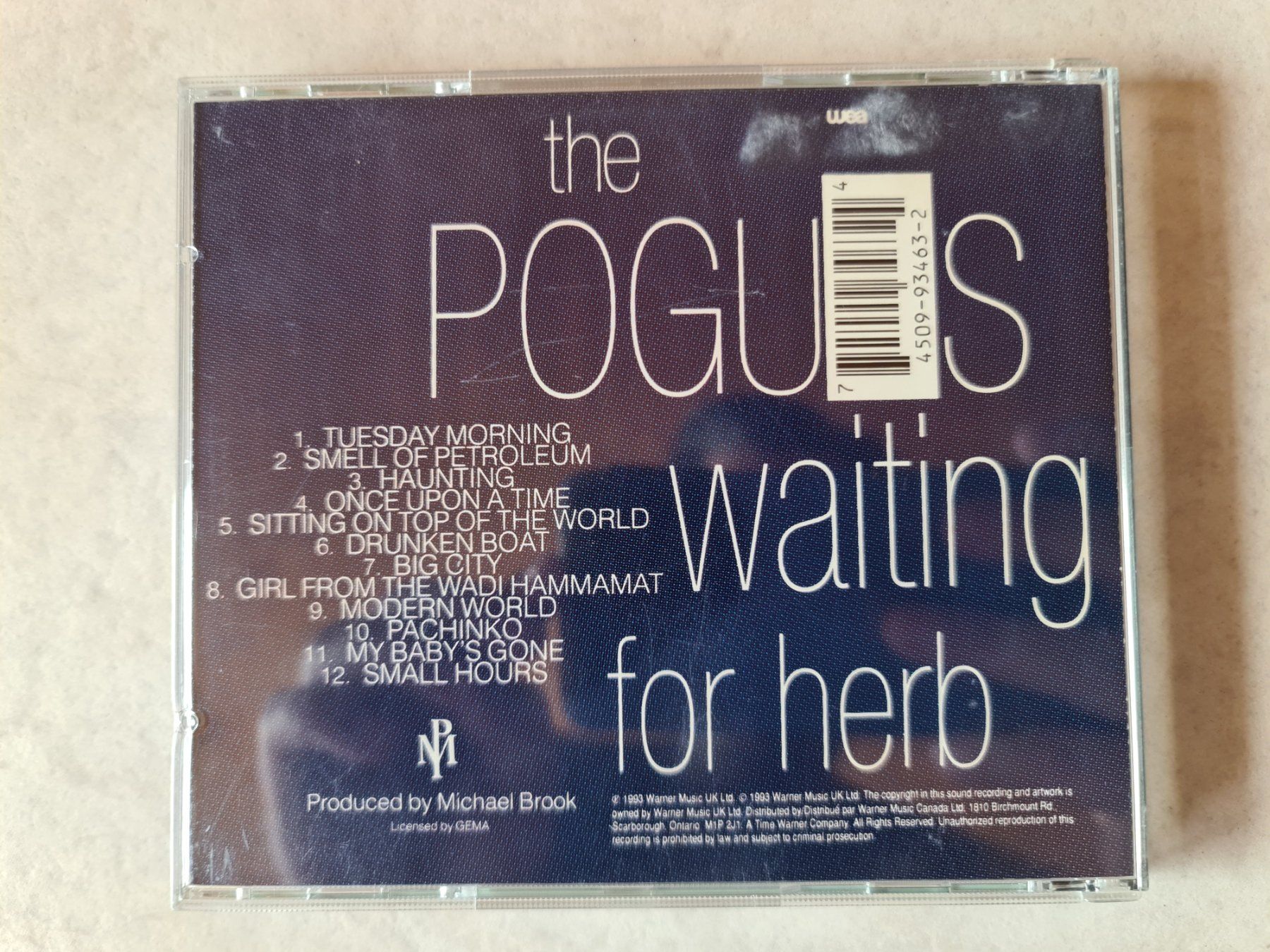CD: The Pogues - Waiting For Herb – Usato da Schneisingen venduto da backstore24 1