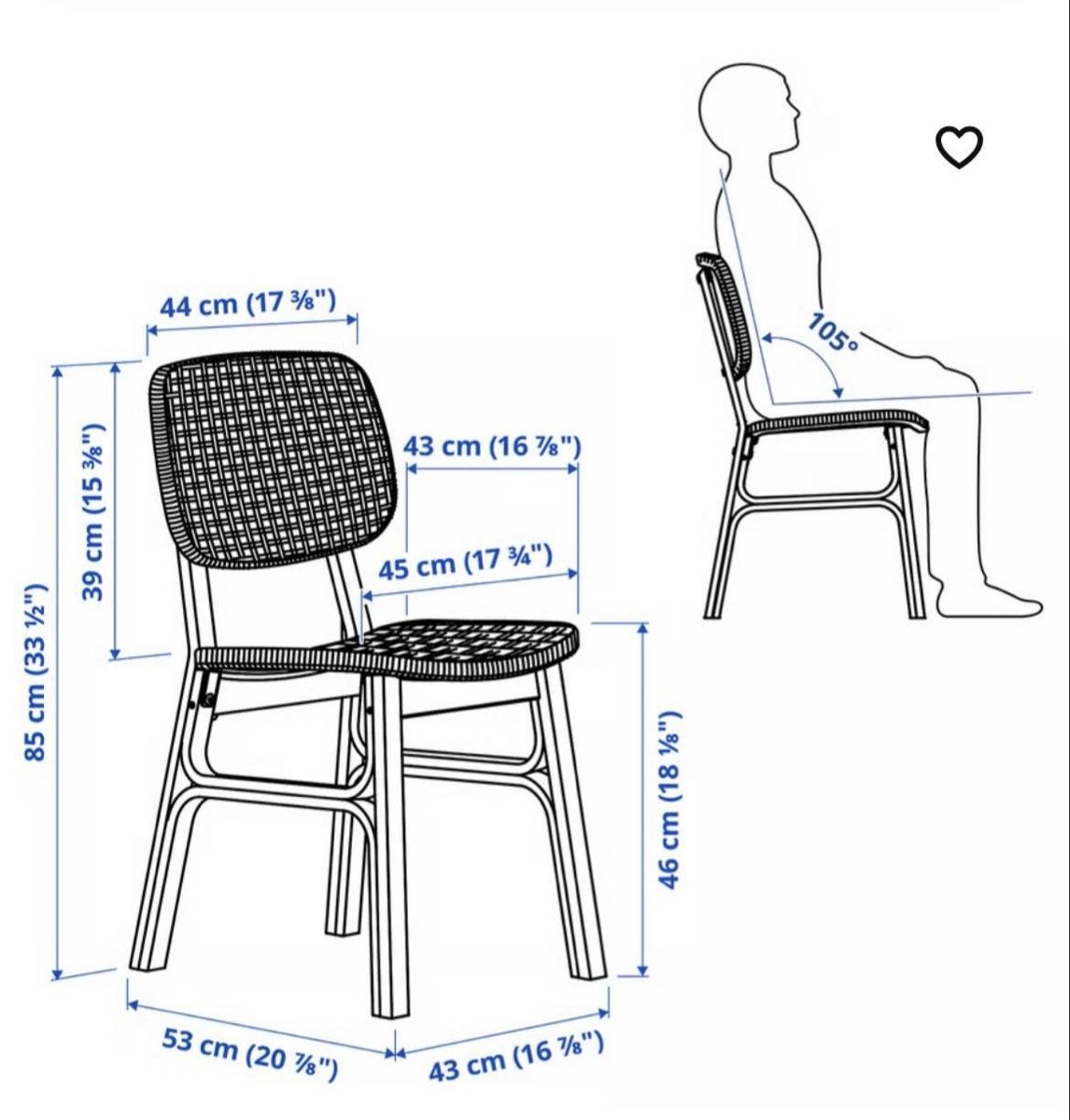 Ikea Sedie: Chaise Bambou – Nuovo (secondo la descrizione) da Lausanne venduto da mar_sxs2 2